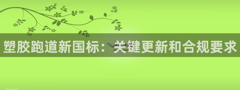 谈球吧官网提款不了：塑胶跑道新国标：关键更新和合规要求