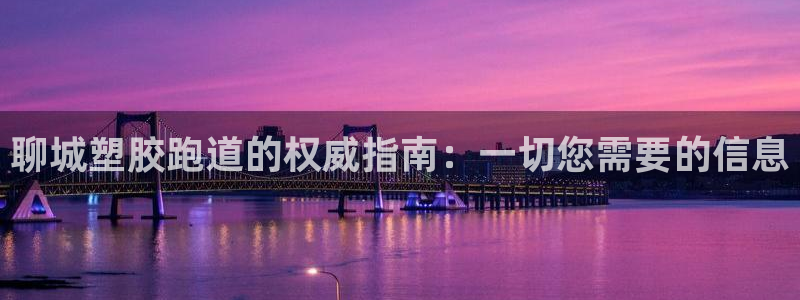 谈球吧的聊天软件叫什么：聊城塑胶跑道的权威指南：一切
