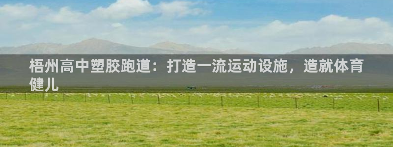 谈球吧体育app下载中心官方最新版：梧州高中塑胶跑道：打造一流运动设施，造就体育
健儿