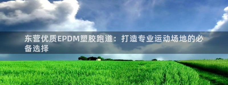 谈球吧app体育：东营优质EPDM塑胶跑道：打造专业运动场地的必
备选择