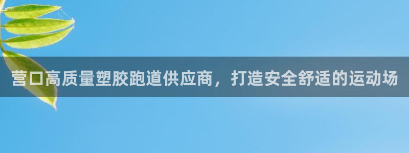 谈球吧平台app下载网址：营口高质量塑胶跑道供应商，打造安全舒适的运动场