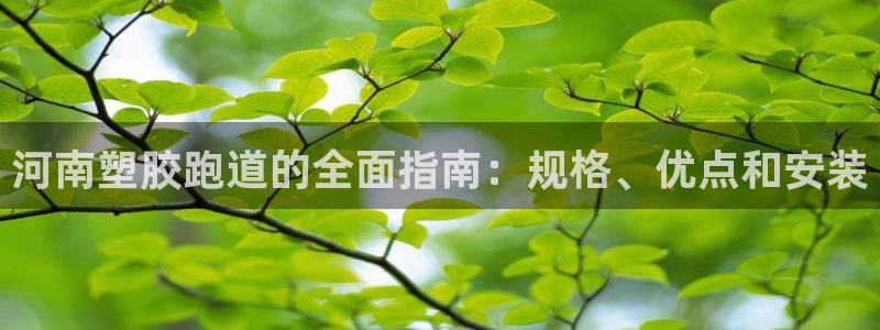 谈球吧属于哪个旗下：河南塑胶跑道的全面指南：规格、优点和安装