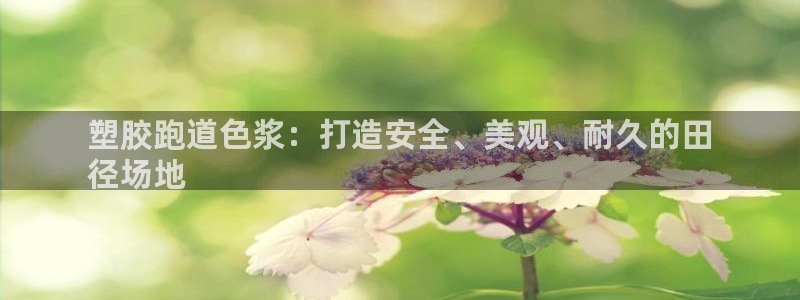谈球吧体育app下载足球：塑胶跑道色浆：打造安全、美观、耐久的田
径场地