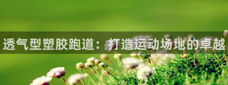 谈球吧全站app下载：透气型塑胶跑道：打造运动场地的卓越