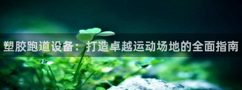 谈球吧平台正规吗可信吗知乎：塑胶跑道设备：打造卓越运动场地的全面指南
