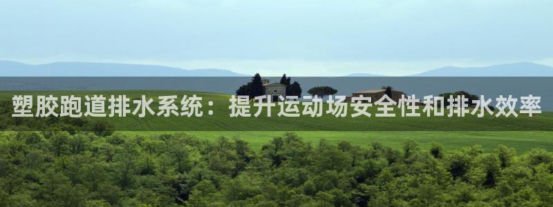 谈球吧官网在线入口手机版免费下载：塑胶跑道排水系统：提升运动场安全性和排水效率