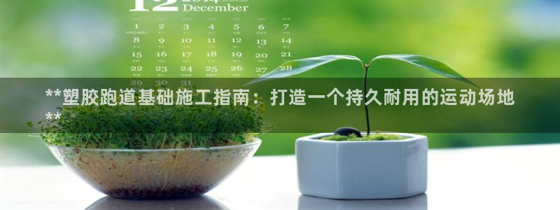 谈球吧官网入口在线观看：**塑胶跑道基础施工指南：打造一个持久耐用的运动场地
**