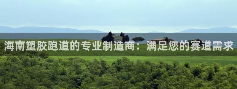 谈球吧APP开元：海南塑胶跑道的专业制造商：满足您的赛道需求