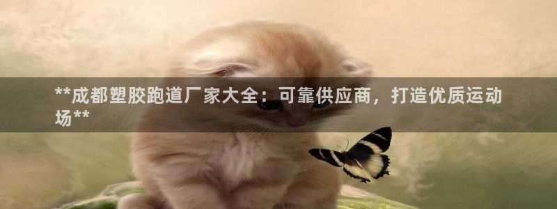 谈球吧app官网：**成都塑胶跑道厂家大全：可靠供应商，打造优质运动
场**