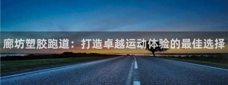 谈球吧黑款不：廊坊塑胶跑道：打造卓越运动体验的最佳选择