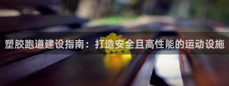 谈球吧在线登录：塑胶跑道建设指南：打造安全且高性能的