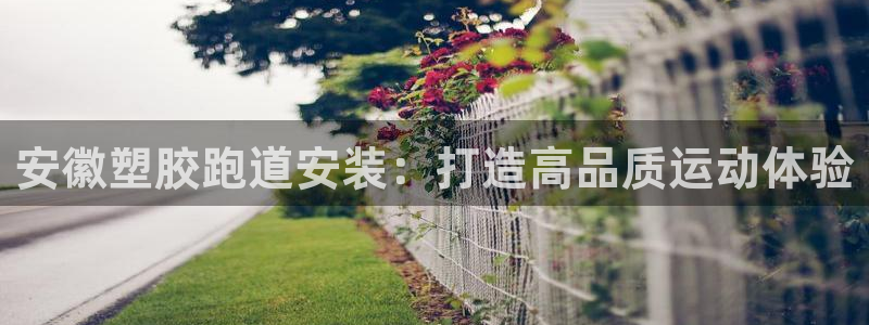 谈球吧是正规平台吗知乎：安徽塑胶跑道安装：打造高品质运动体验