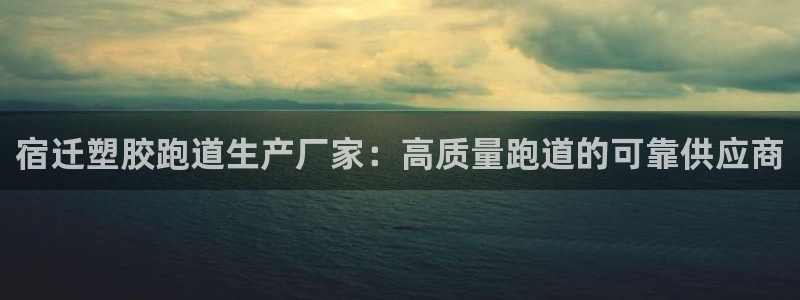 谈球吧买球提现：宿迁塑胶跑道生产厂家：高质量跑道的可靠供应商