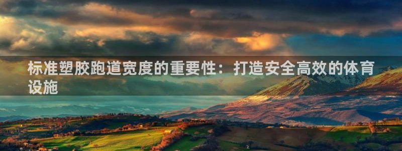 谈球吧论坛：标准塑胶跑道宽度的重要性：打造安全高效的