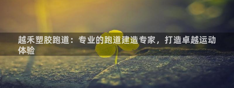 谈球吧APP：越禾塑胶跑道：专业的跑道建造专家，打造卓越运动